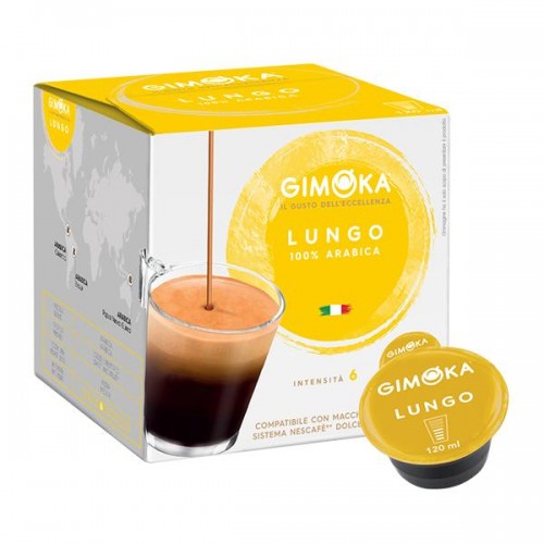 Gimoka - Lungo, 16x Dolce Gusto متناسق