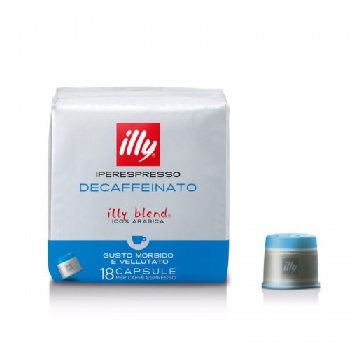 illy - Decaffeinated, 18x iperespresso كبسولات