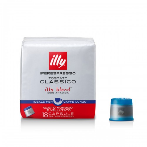 illy - Lungo, 18x iperespresso كبسولات