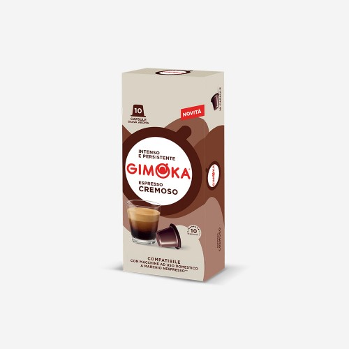 Gimoka - Cremoso, 10x nespresso متناسق