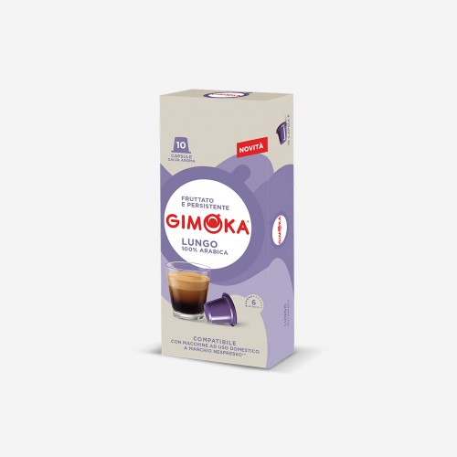 Gimoka - Lungo, 10x nespresso متناسق