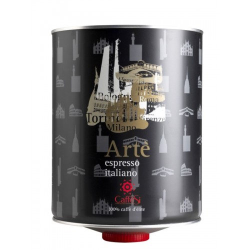 Caffe Si - Arte 100% Arabica, 3000g في الحبوب