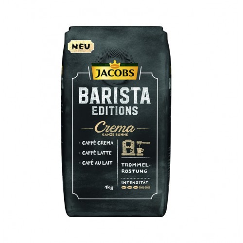 Jacobs - Barista Editions Crema, 1000g حبوب قهوه 