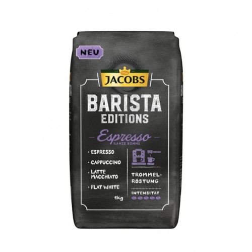 Jacobs - Barista Editions Espresso, 1000g حبوب قهوه 