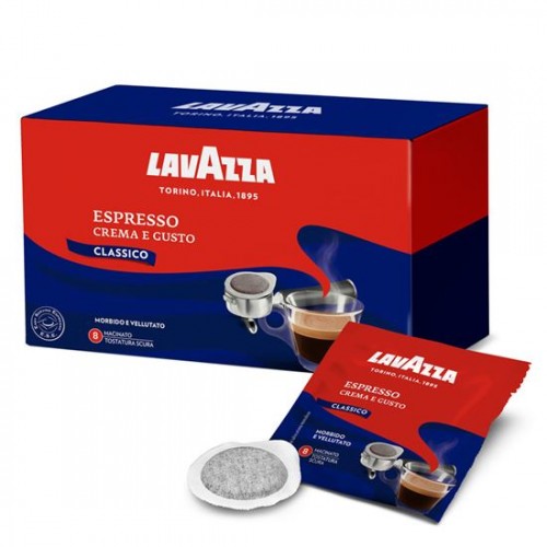 Lavazza - Crema e Gusto, 18x أقراص ورقية